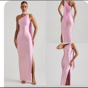 Oh Polly One-Shoulder Pink Dress